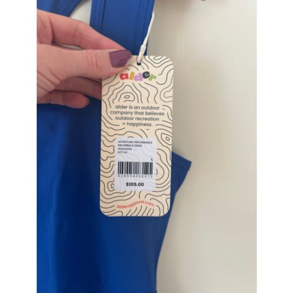NWT Alder Apparel Large Neptune Adventure Performance Racerback Dress - Picture 14 of 15